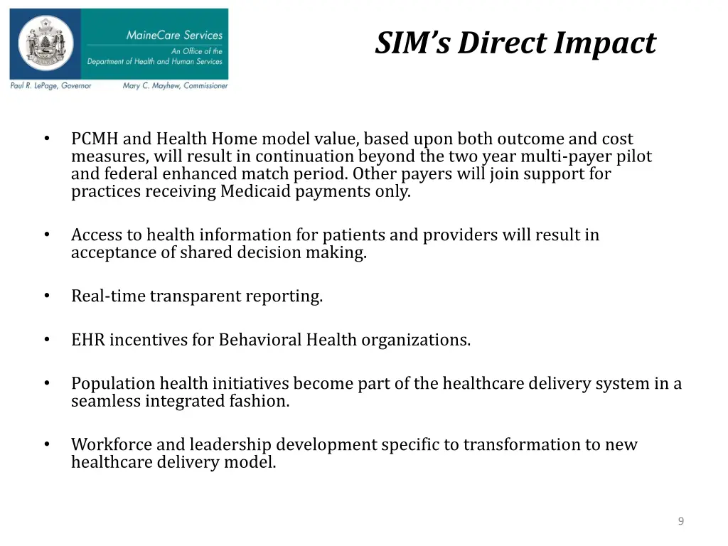 sim s direct impact