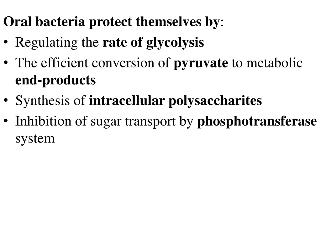 oral bacteria protect themselves by regulating