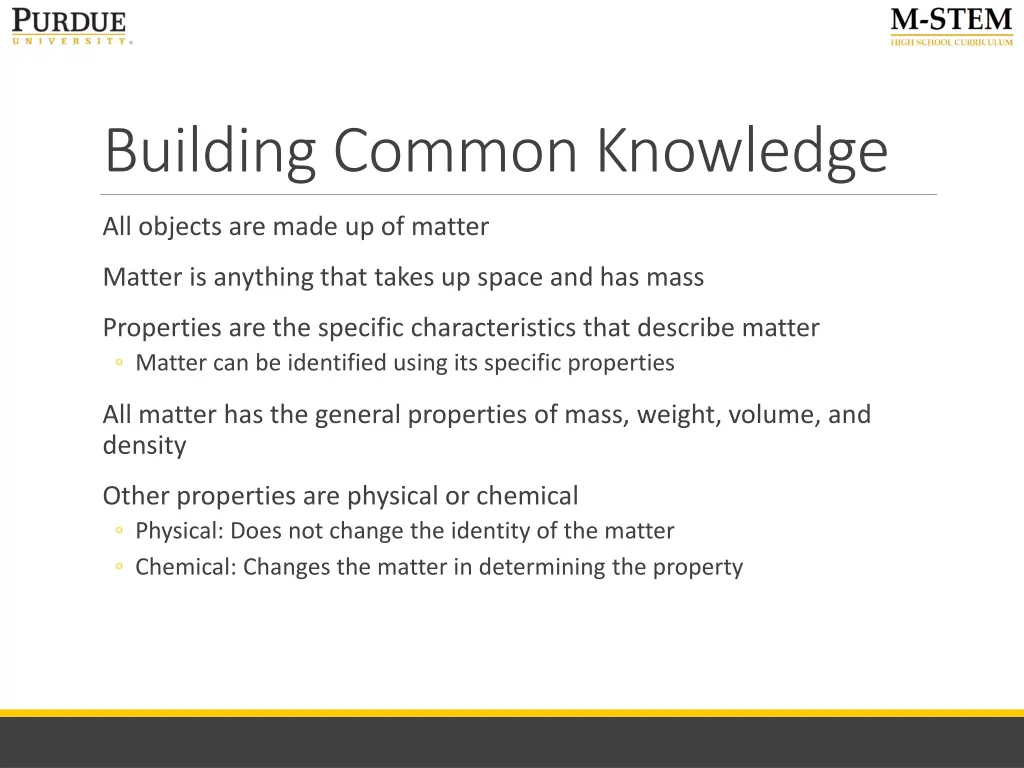 building common knowledge