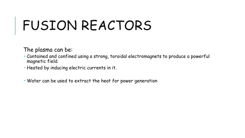 fusion reactors 1