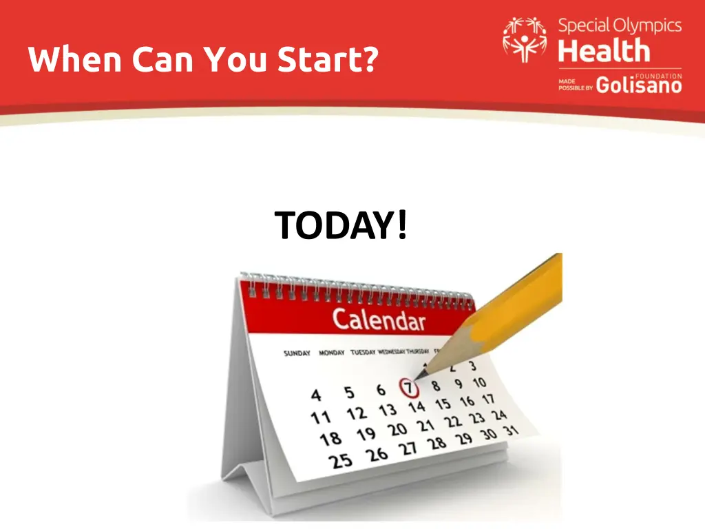 when can you start