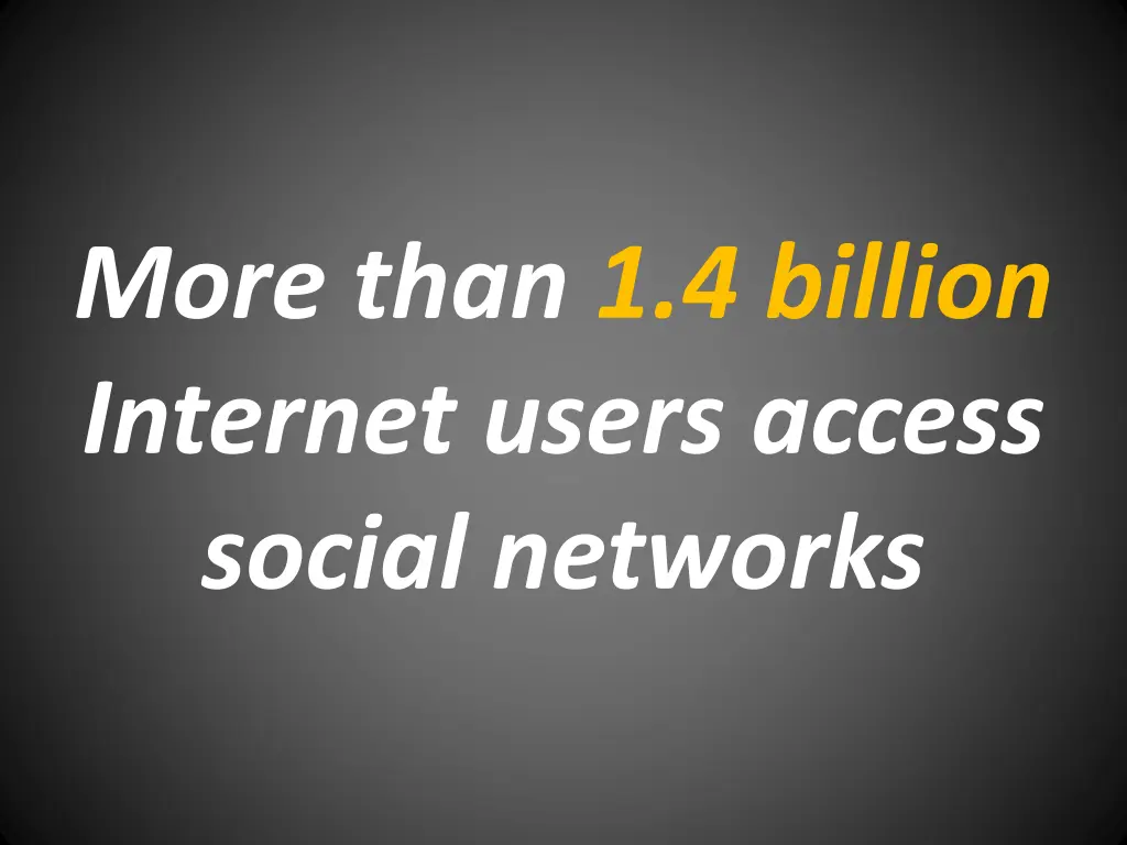 more than 1 4 billion internet users access