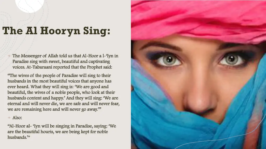 the al hooryn sing