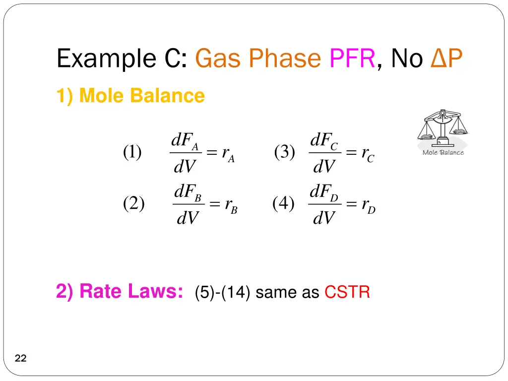 example c gas phase pfr no p 1