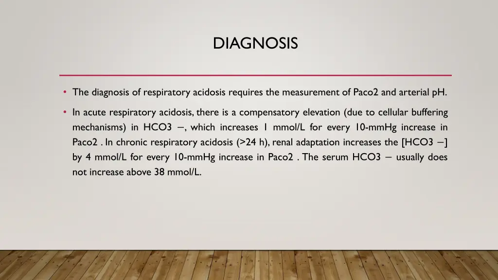 diagnosis