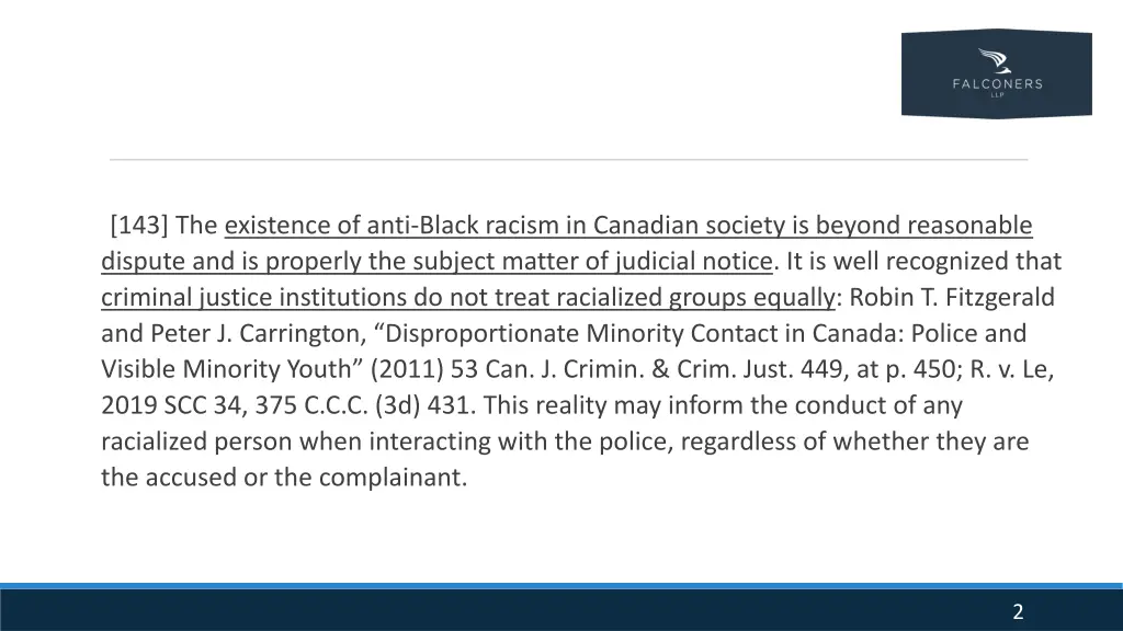 143 the existence of anti black racism