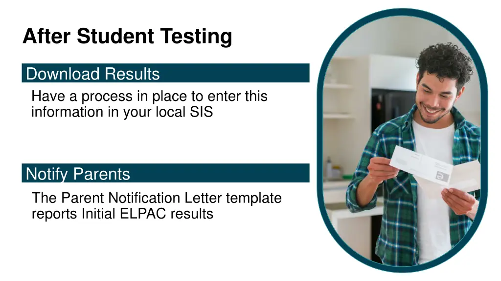 after student testing