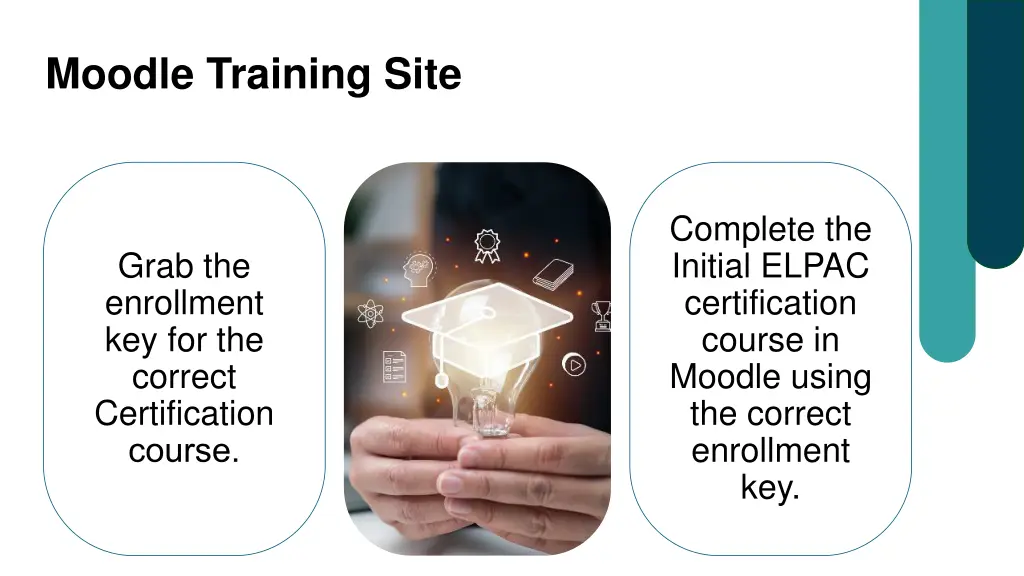 moodle training site