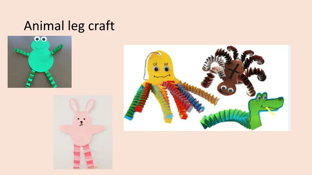 animal leg craft