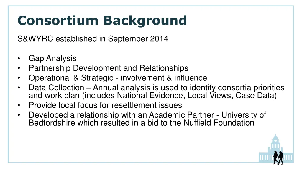 consortium background