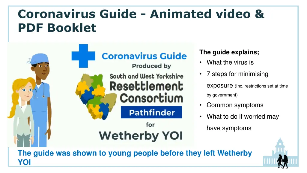 coronavirus guide animated video pdf booklet
