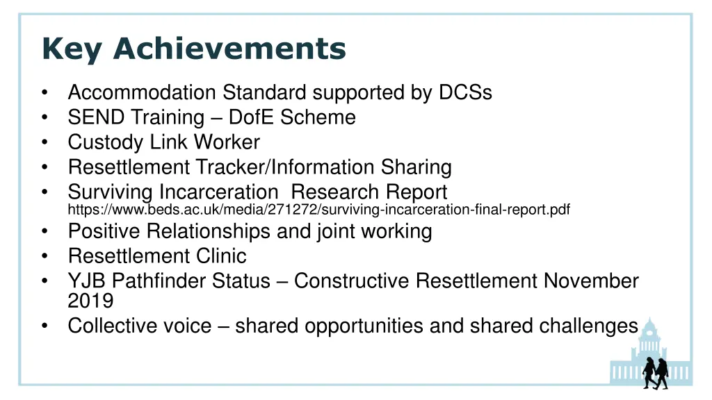 key achievements