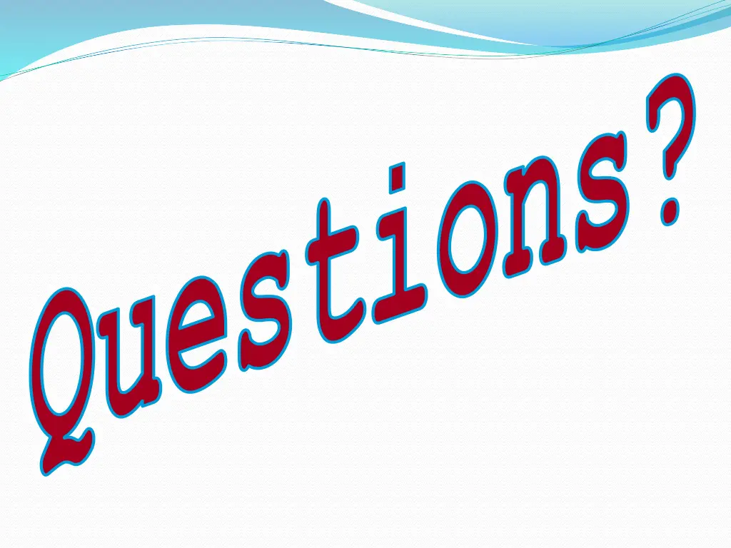 questions