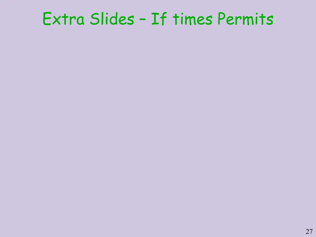 extra slides if times permits