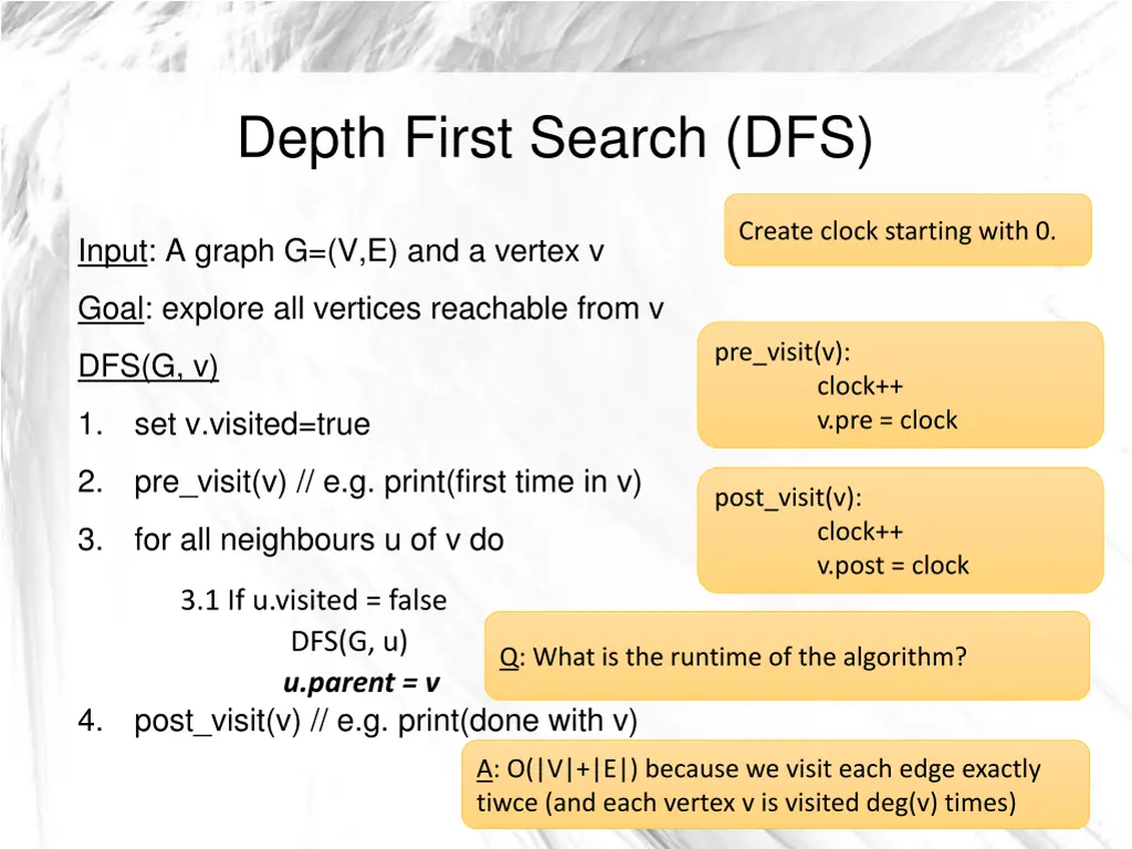 depth first search dfs 2
