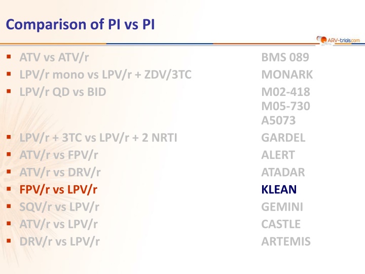 comparison of pi vs pi