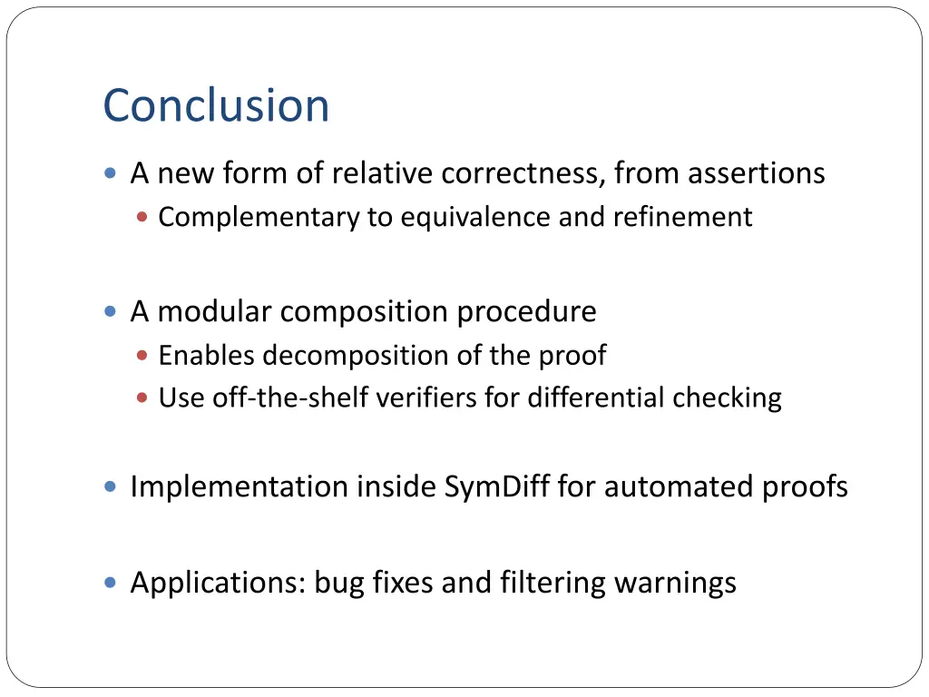 conclusion