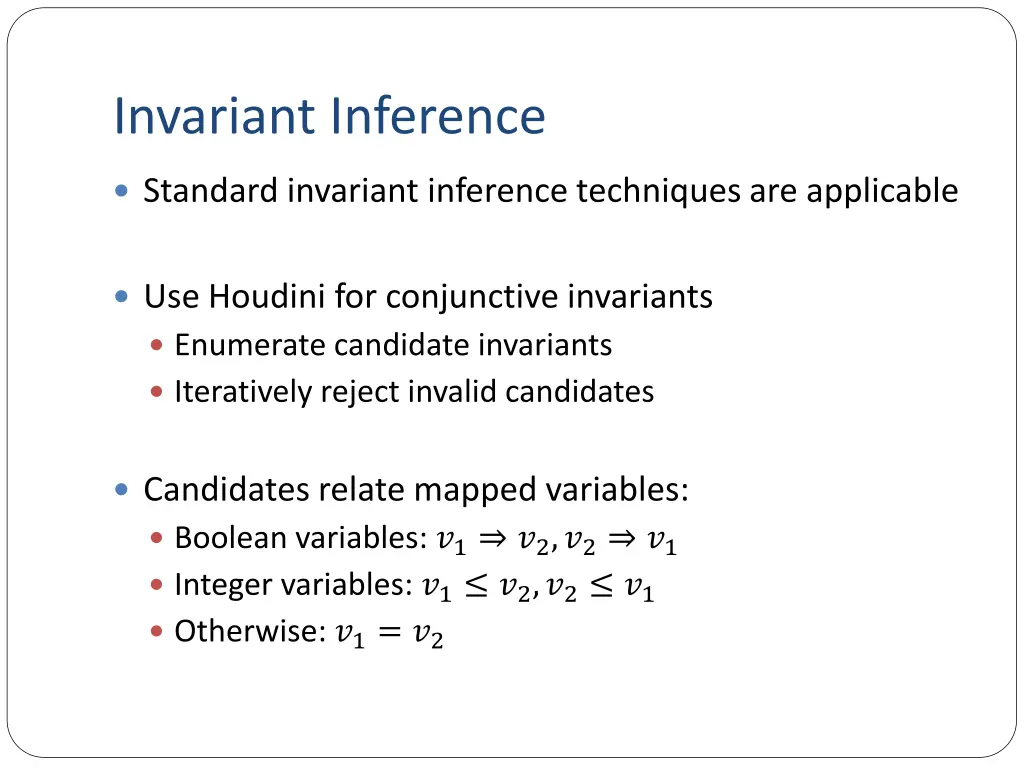 invariant inference