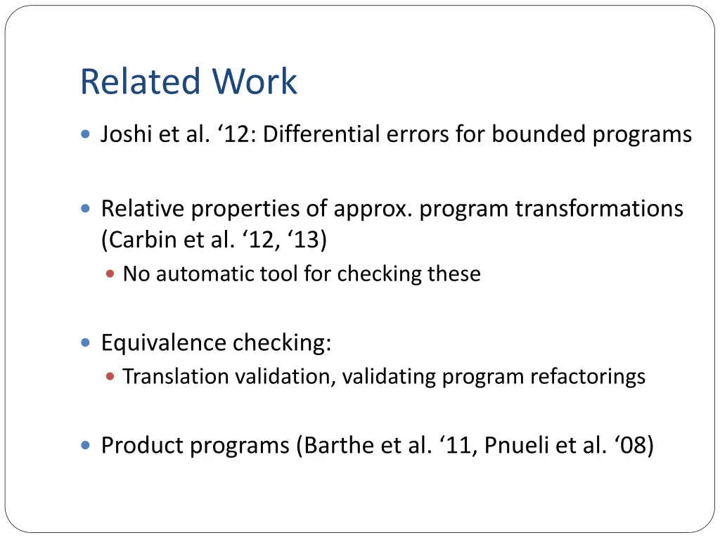 related work