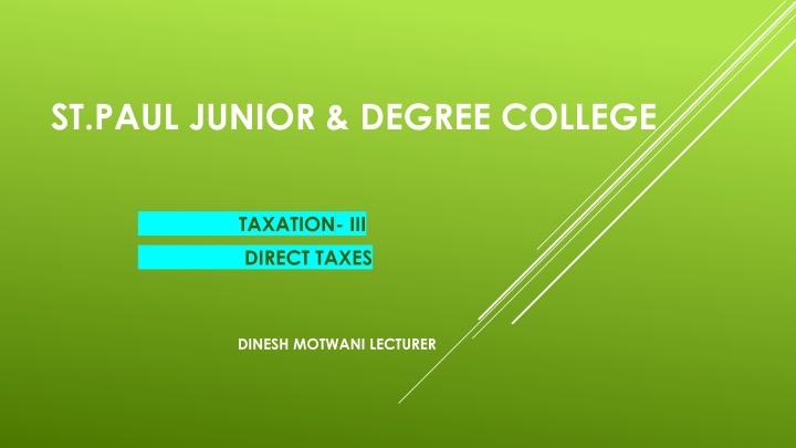 st paul junior degree college