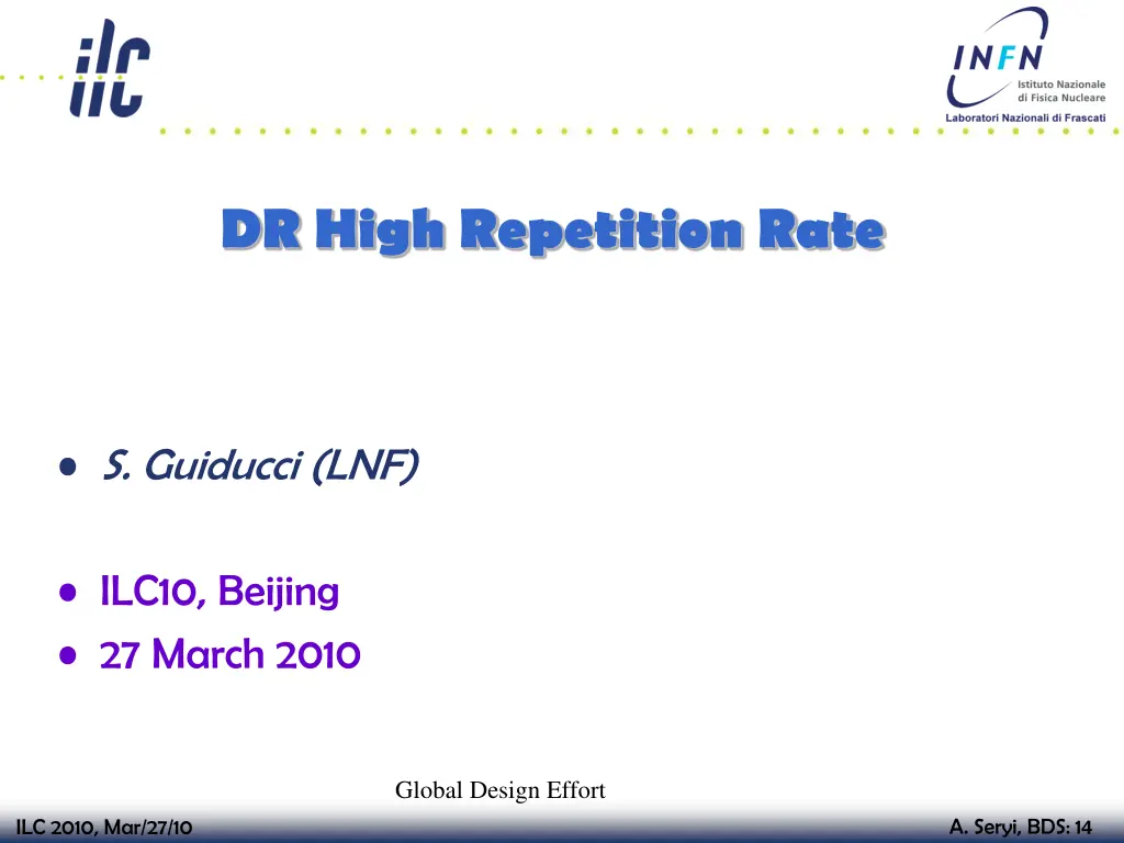 dr high repetition rate