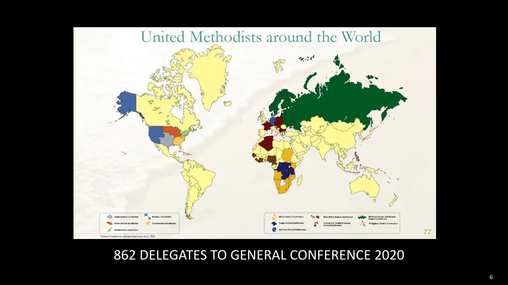 862 delegates to general conference 2020