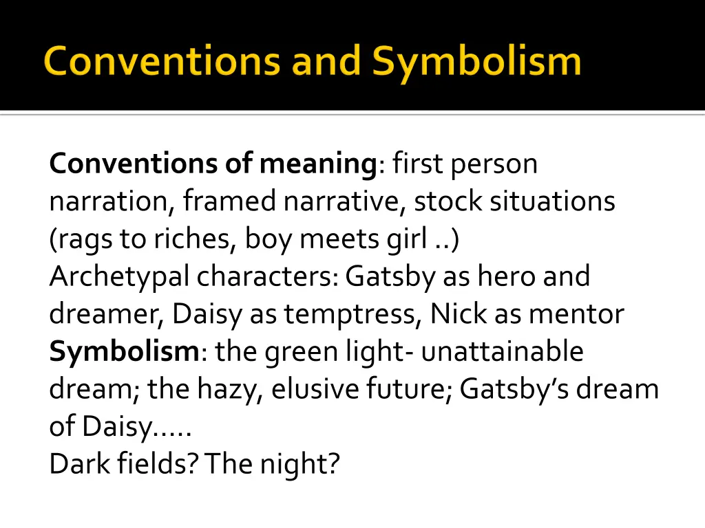 conventions of meaning first person narration