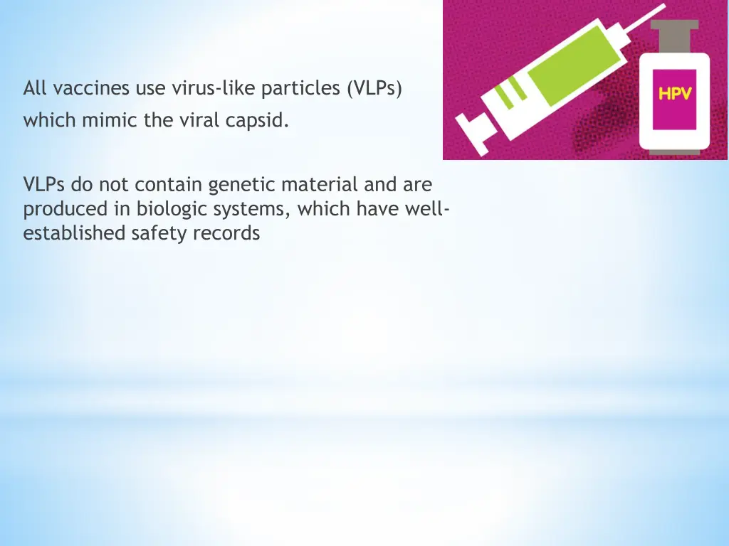 all vaccines use virus like particles vlps which