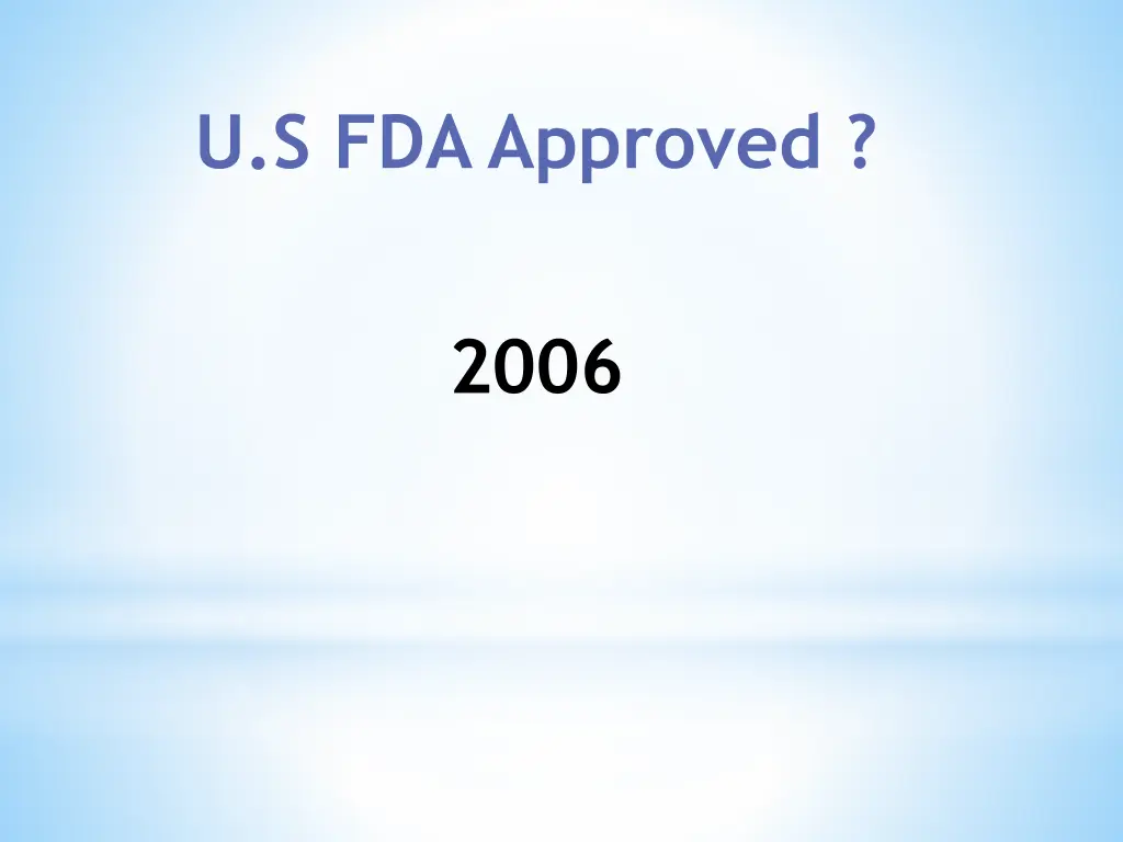u s fda approved