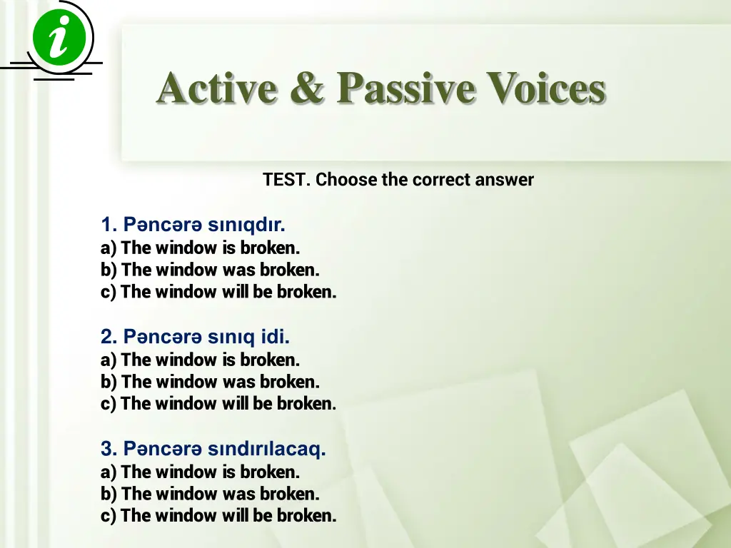 active passive voices 11