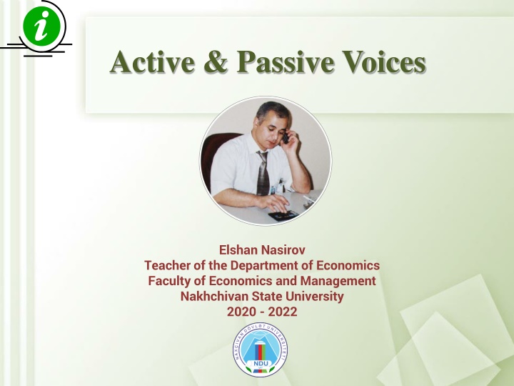 active passive voices