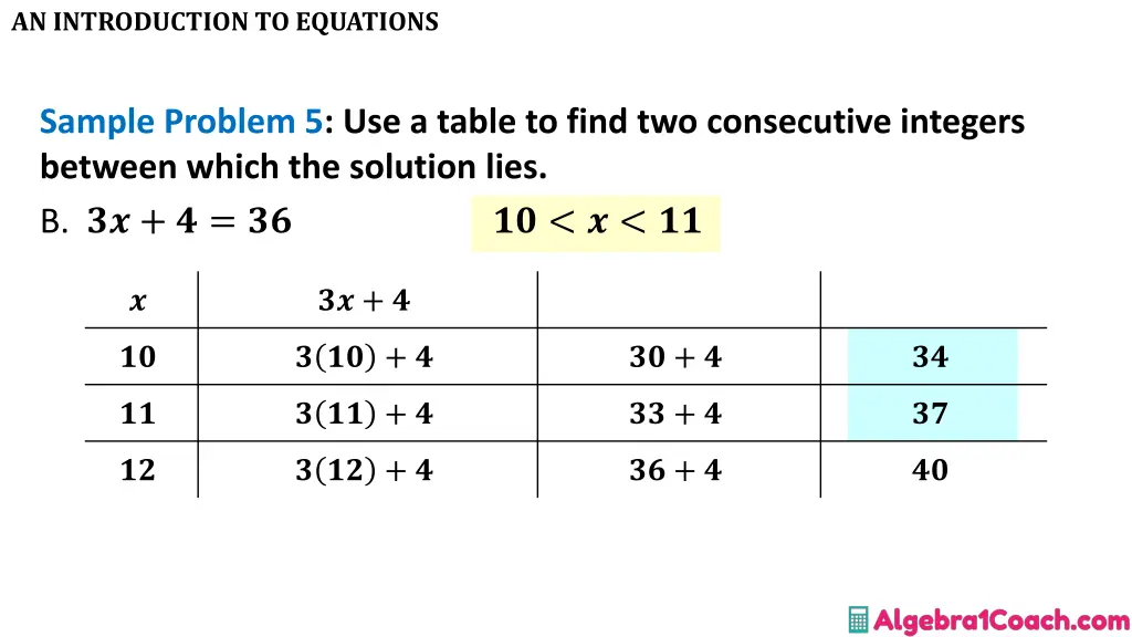 an introduction to equations 17
