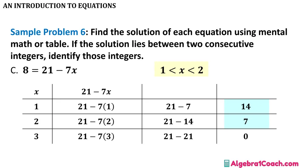 an introduction to equations 22