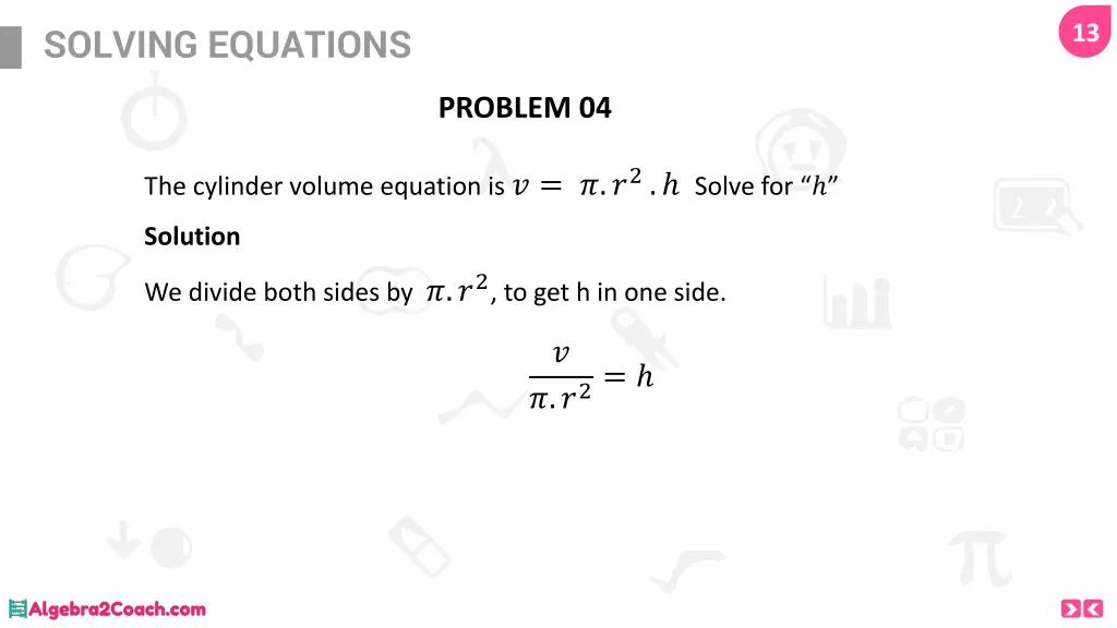 solving equations 12