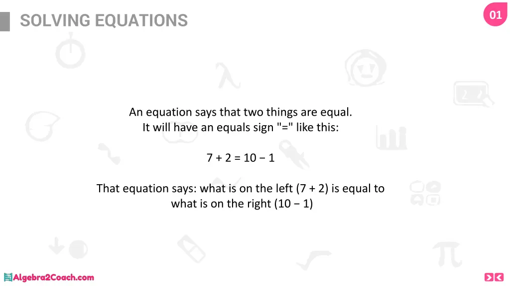solving equations