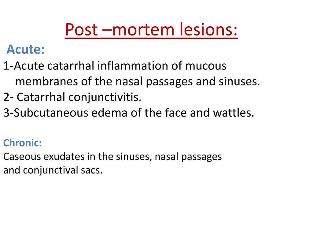 post mortem lesions 1