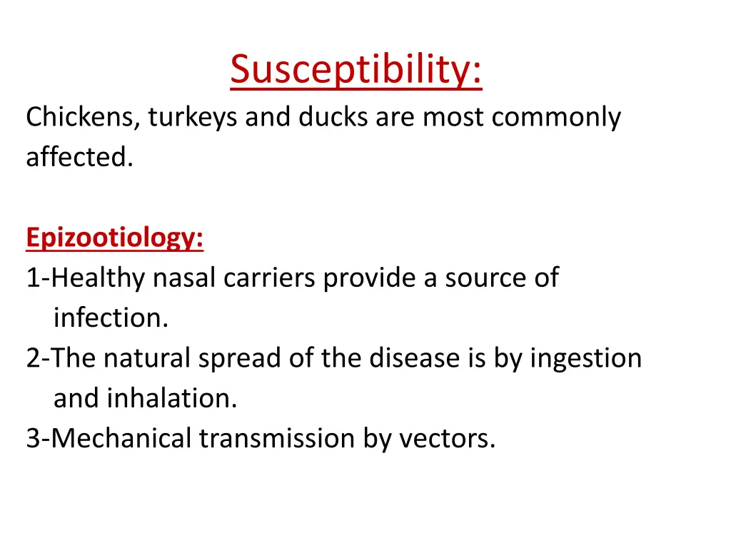 susceptibility