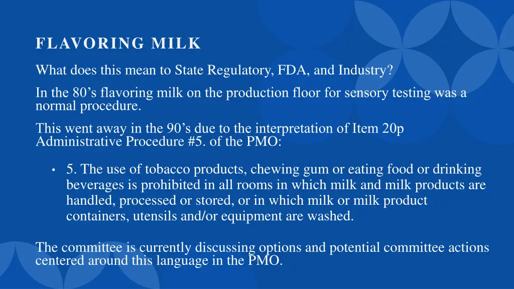 flavoring milk
