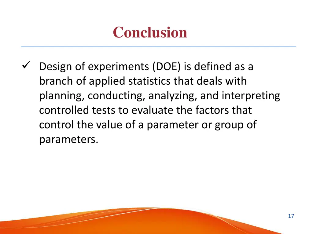 conclusion