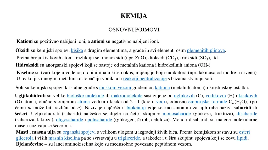 kemija
