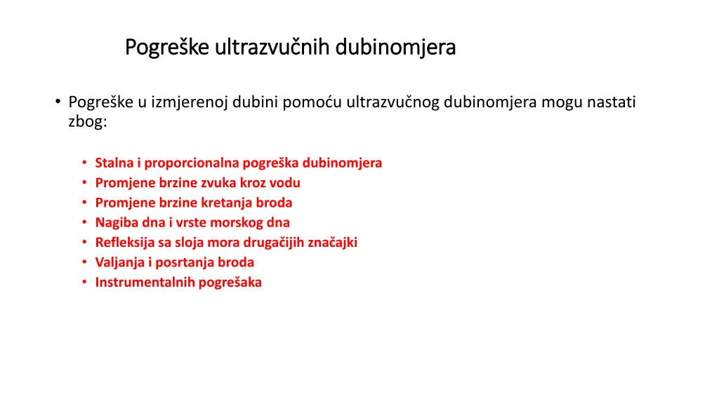 pogre ke ultrazvu nih dubinomjera pogre