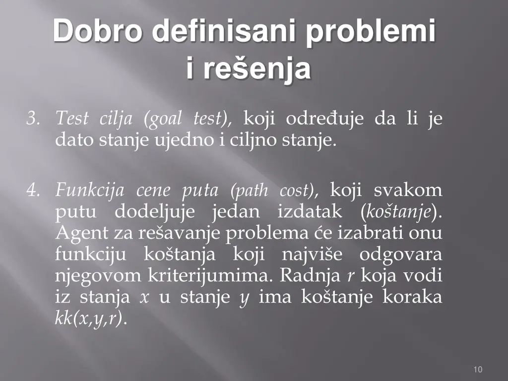 dobro definisani problemi i re enja 2