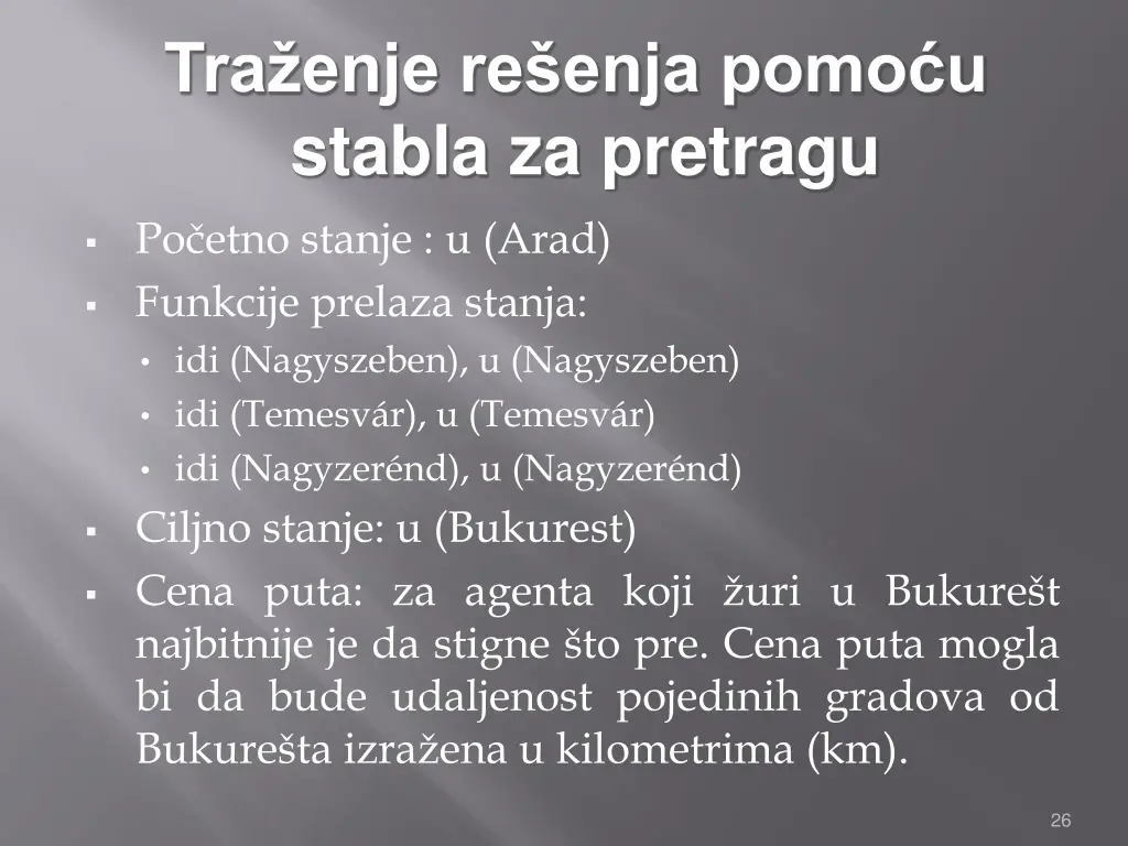 tra enje re enja pomo u stabla za pretragu 1