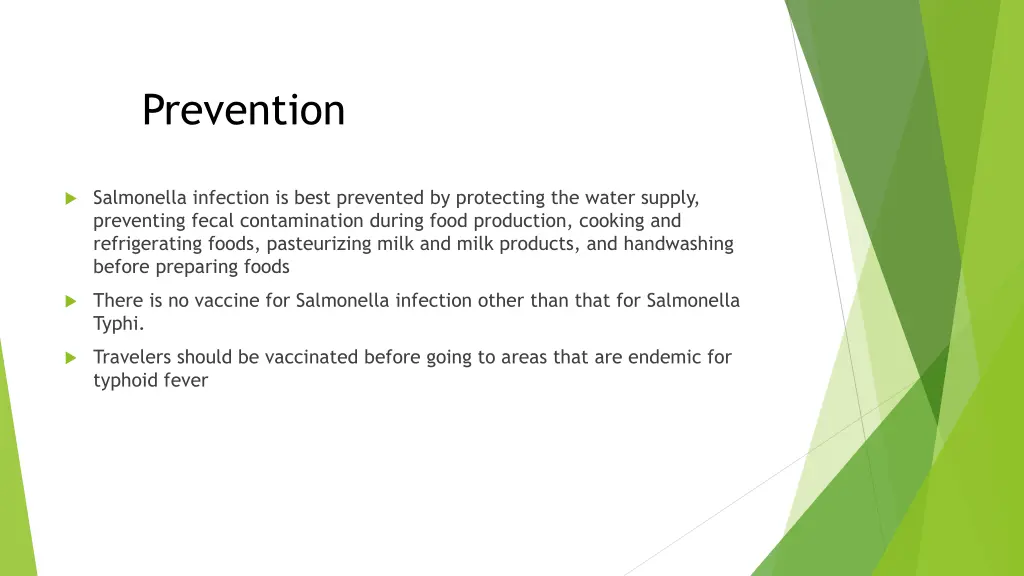 prevention