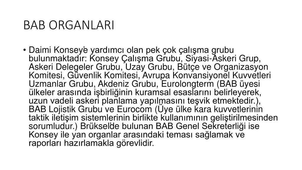 bab organlari 1