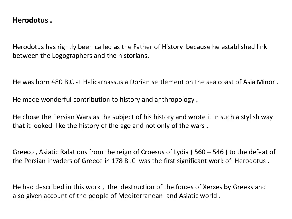 herodotus