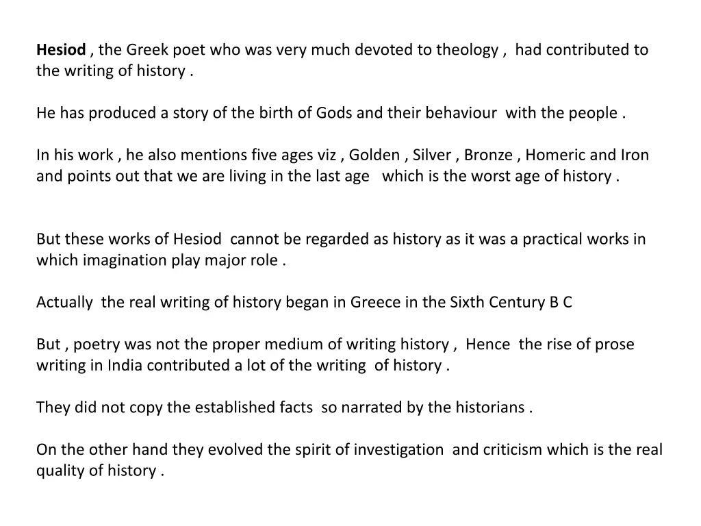 hesiod the greek poet who was very much devoted