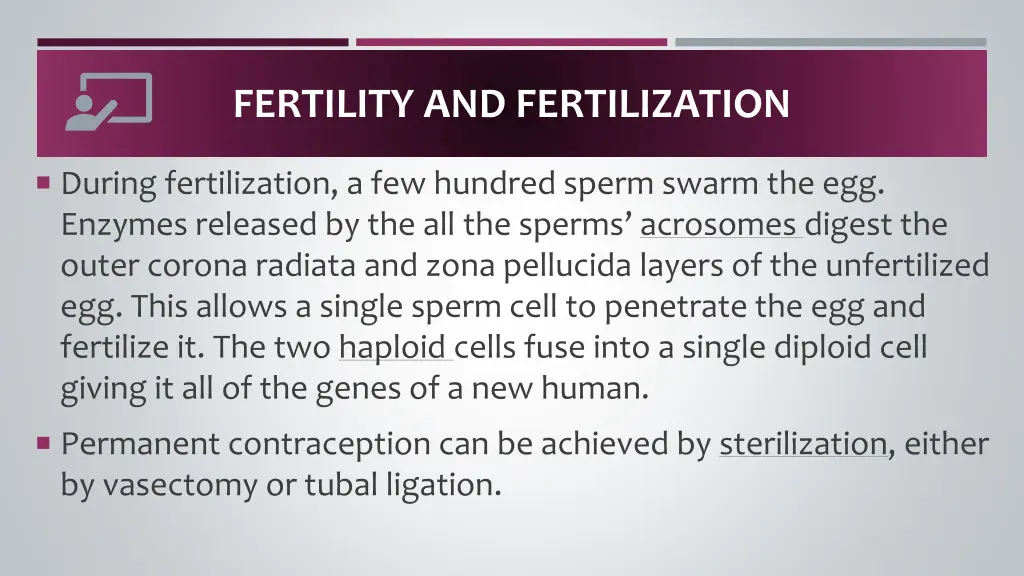 fertility and fertilization 1