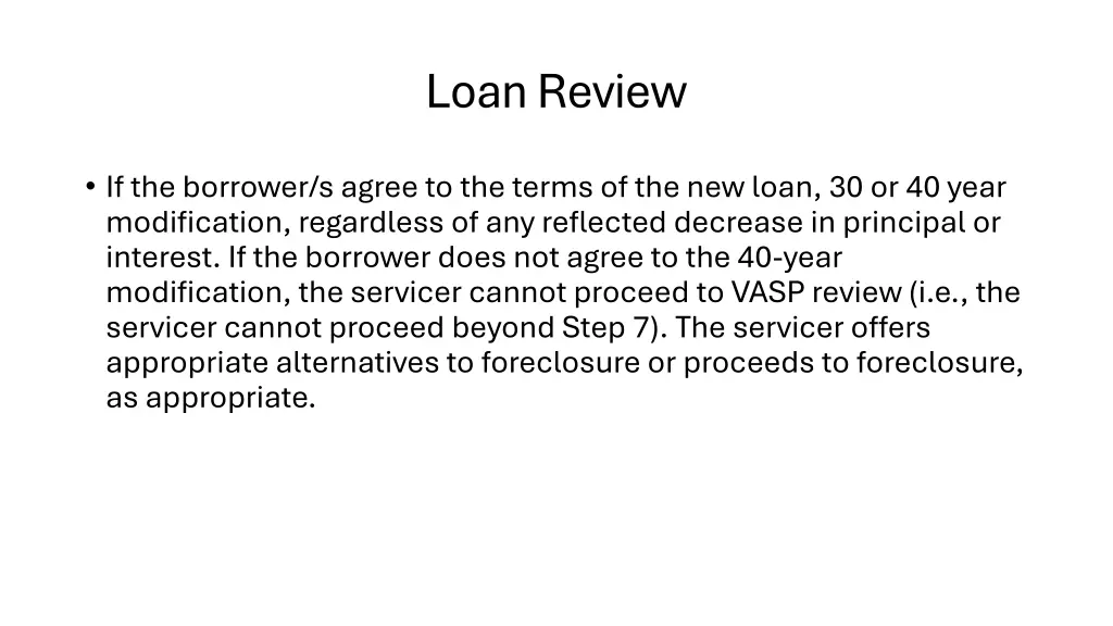 loan review