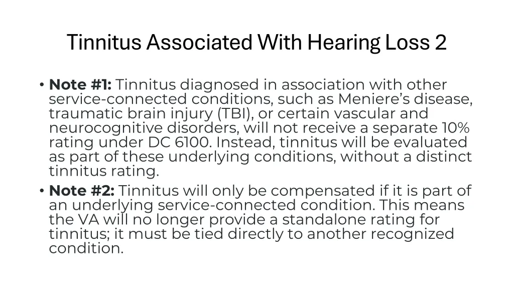 tinnitus associated with hearing loss 2